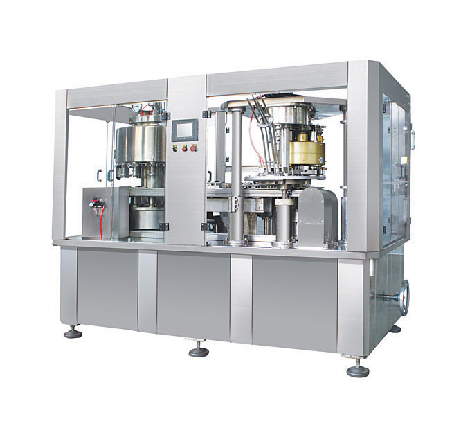 Juice Can Filling Sealing 2 In 1 Machine(GCF18-4)
